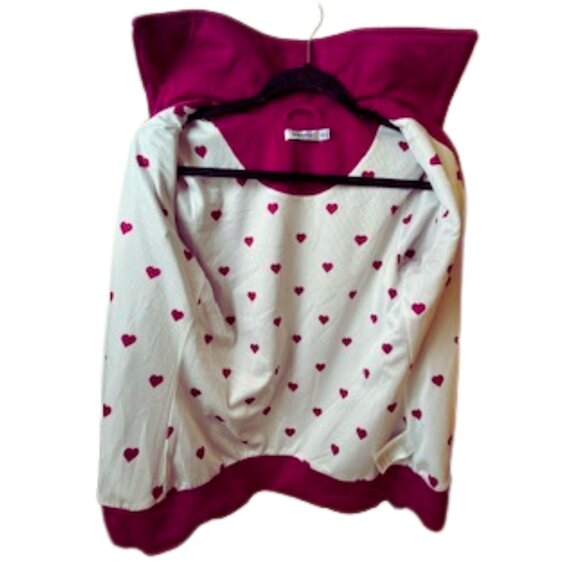 VINTAGE PINK ADIDAS JACKET M - Picture 3 of 6